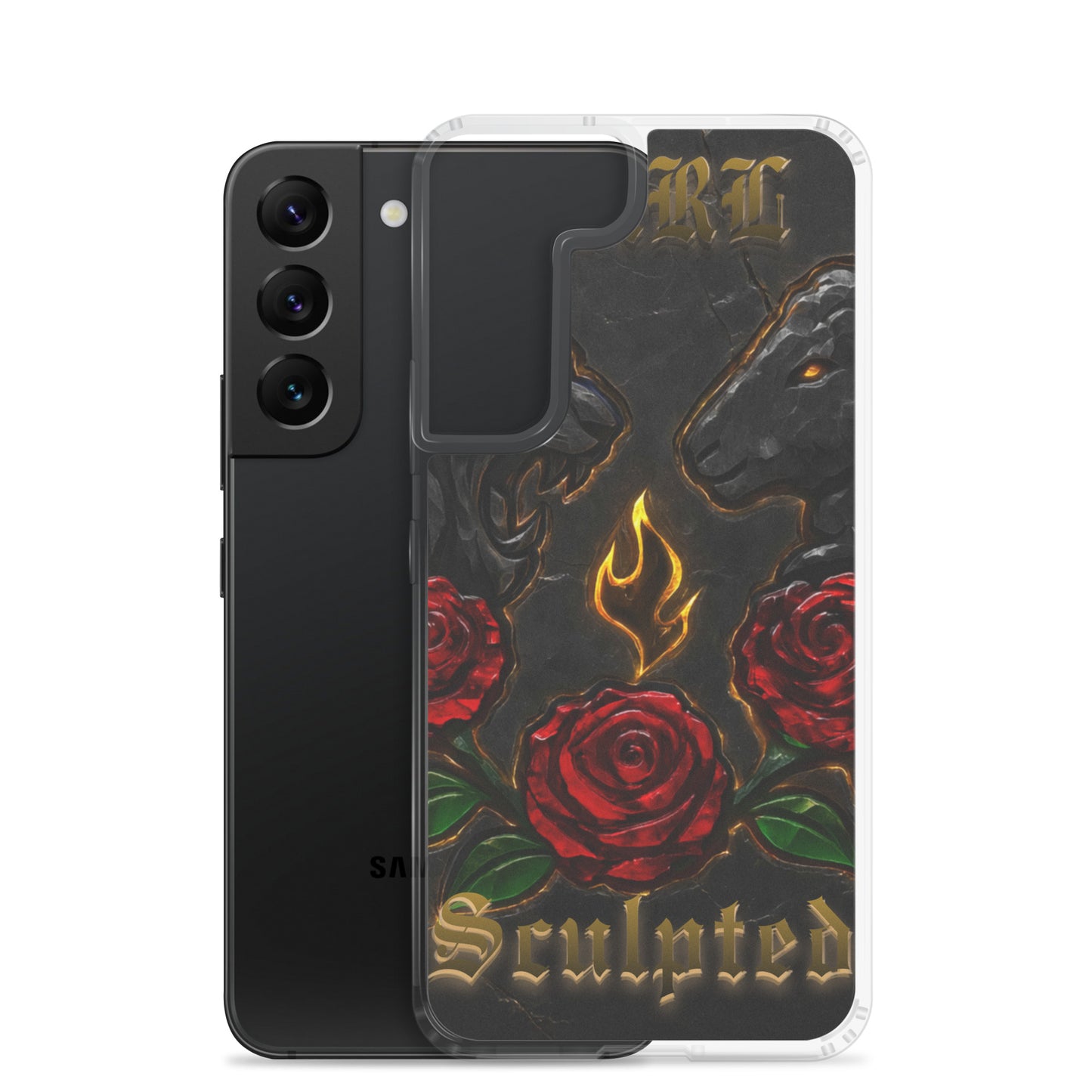 "Sculpted" Samsung Galaxy case